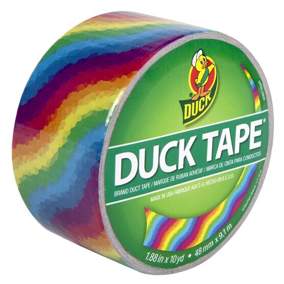 Duck Tape® Rainbow Patterned Brand Duct Tape