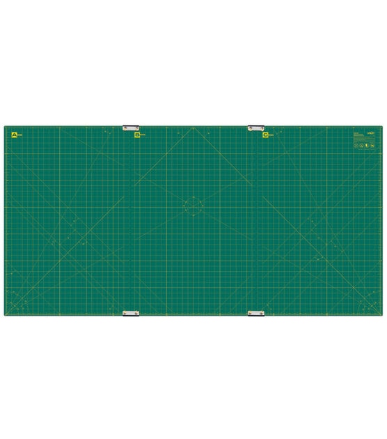 Olfa 35"x70" Gridded Cutting Mats with Clips, , hi-res, image 3