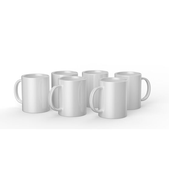15OZ Sublimation Blanks White Ceramic Mug Coffee Cup Mug with