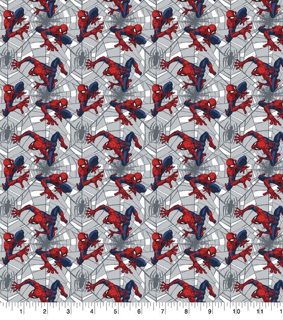 Spider-Man Cotton Calico Fabric
