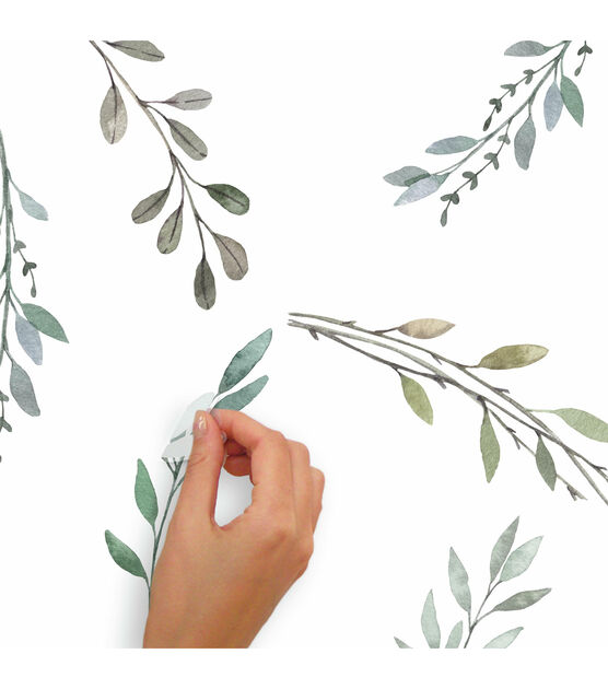 Country Leaves Peel & Stick Wall Decals, , hi-res, image 4