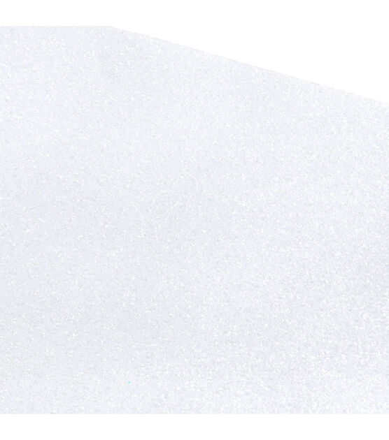 Glitter Cardstock For Cricut Making,Diamond White Glitter Paper