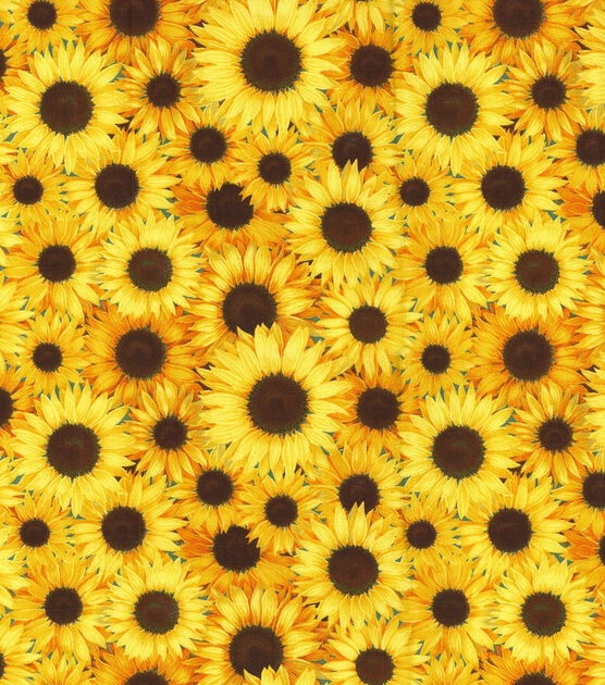 Fabric Traditions Sunflower Garden Cotton Fabric by Keepsake Calico, , hi-res, image 2