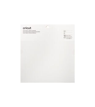Cricut Smart Paper Sticker Cardstock | 10 Sheets | 33cm x 33cm | Bright Bows