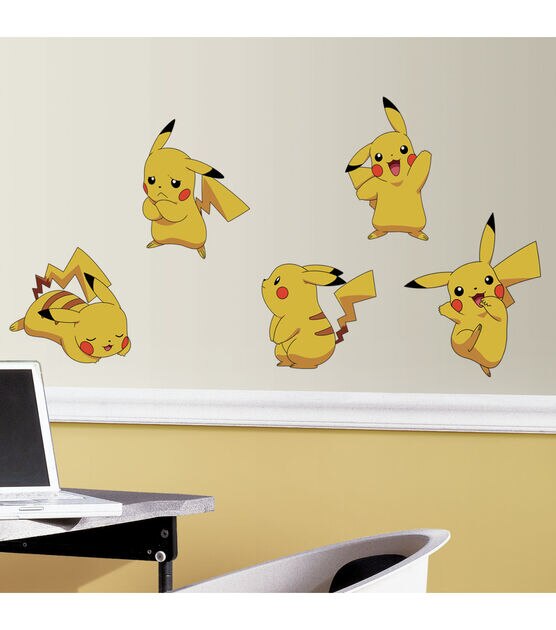 RoomMates Wall Decals Pokemon Pikachu, , hi-res, image 3