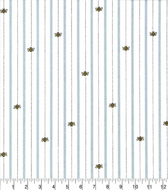 Bee Line Nursery Cotton Fabric, , hi-res, image 2
