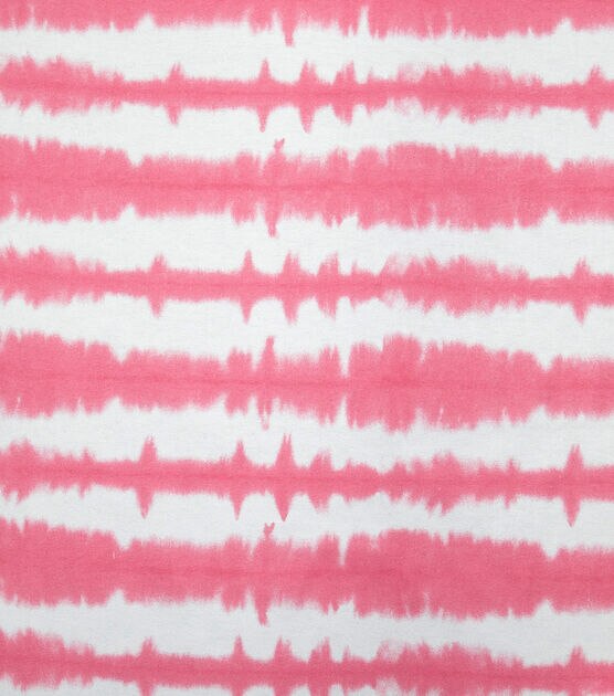 Supe Snuggle Pink Linear Tie Dye Flannel Fabric, , hi-res, image 2