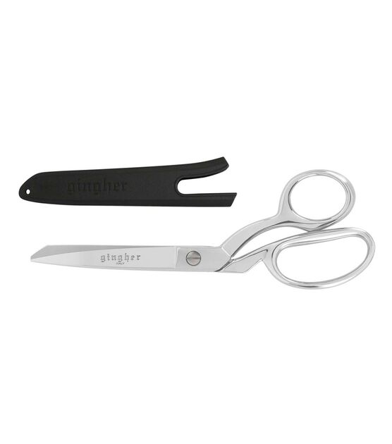 Gingher 8" Knife Edge Blunt Point Dressmaker's Shears-Serrated, , hi-res, image 4