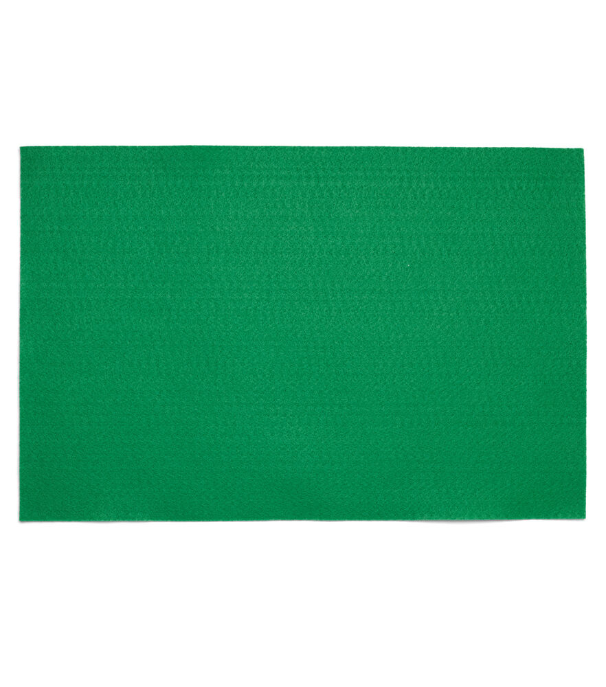 Kunin Premium Felt 12x18 Single Sheets, Apple Green, swatch, image 1