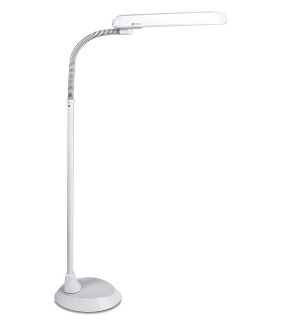 OttLite 54" Adjustable 24W Extended Reach Floor Lamp
