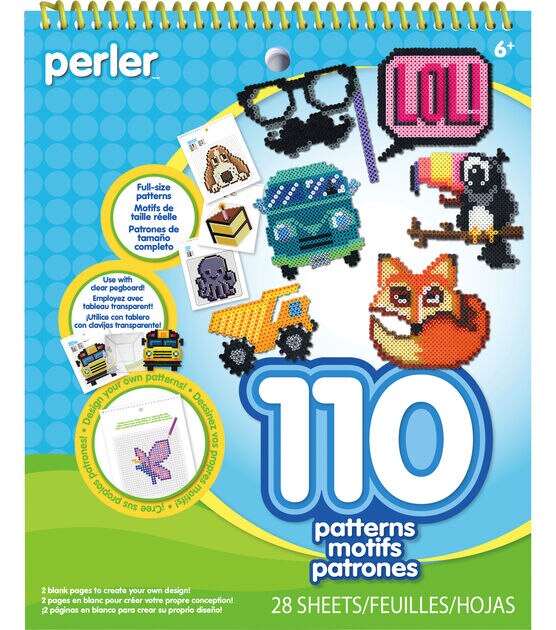 Perler Beads Pattern Pad, Volume 2