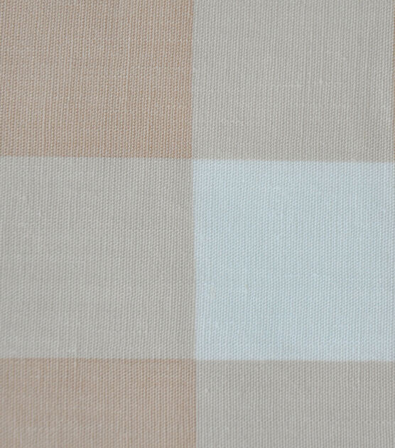 Lyocell Linen Large Plaid Fabric, , hi-res, image 3