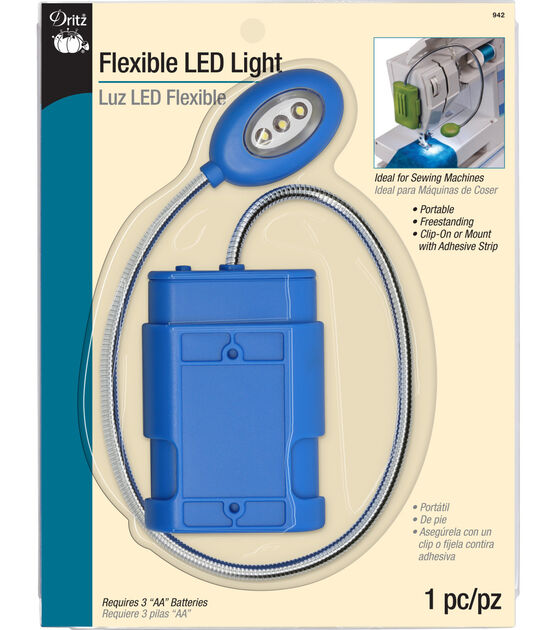 Dritz Flexible LED Light, Assorted