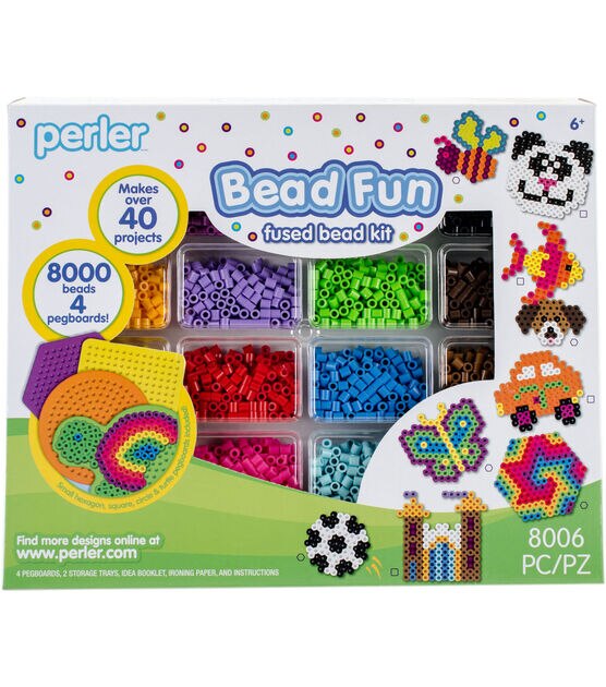 Perler Fused Bead Kit-Flower Madness, 1 ct - Fry's Food Stores