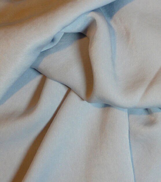 Casa Collection Sanded Satin Fabric Celestial Blue, , hi-res, image 2