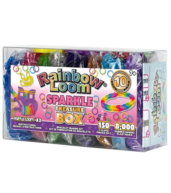 Rainbow Loom Sparkle Treasure Box, Craft Kits, Baby & Toys