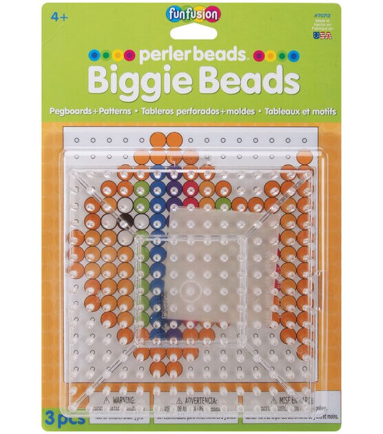Large Pegboards for Perler Bead Hama Fuse Beads Clear Square Design Board`da