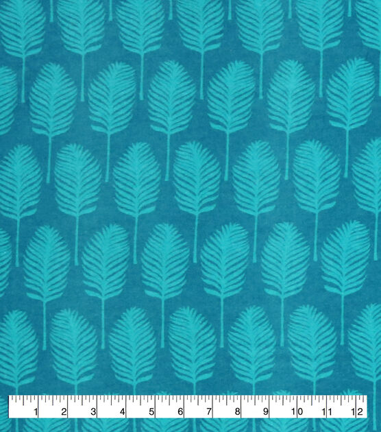 Leaves Super Snuggle Flannel Fabric, , hi-res, image 2