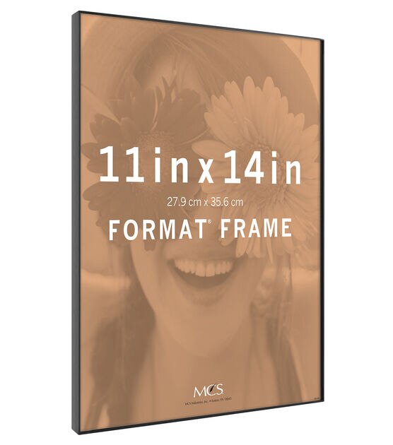 MCS 11"x14" Front Loading Black Wall Frame, , hi-res, image 2