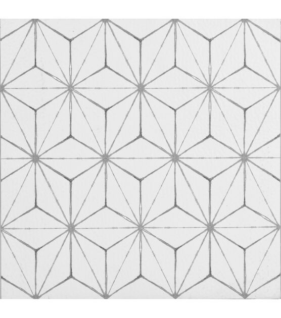 Floorpops 12" x 12" Kikko Peel & Stick Floor Tiles 10ct