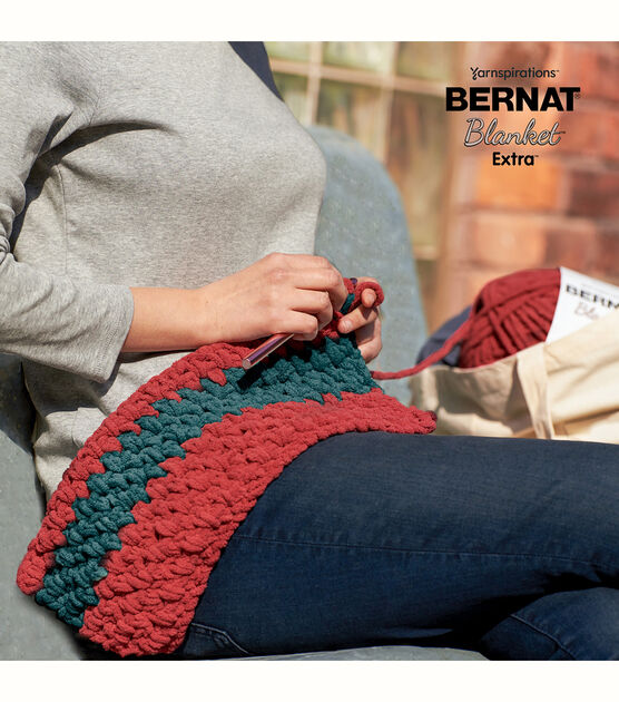 Bernat Blanket Extra 97yds Jumbo Polyester Yarn, , hi-res, image 4