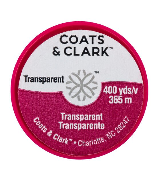 Coats & Clark 400yd Transparent 70wt Polyester Thread , , hi-res, image 2