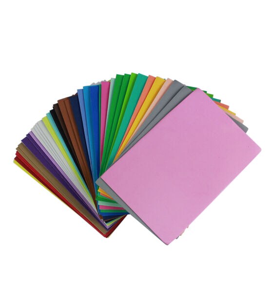Brights 6 x 9 Foam Sheets Value Pack by Creatology™, 65 Sheets
