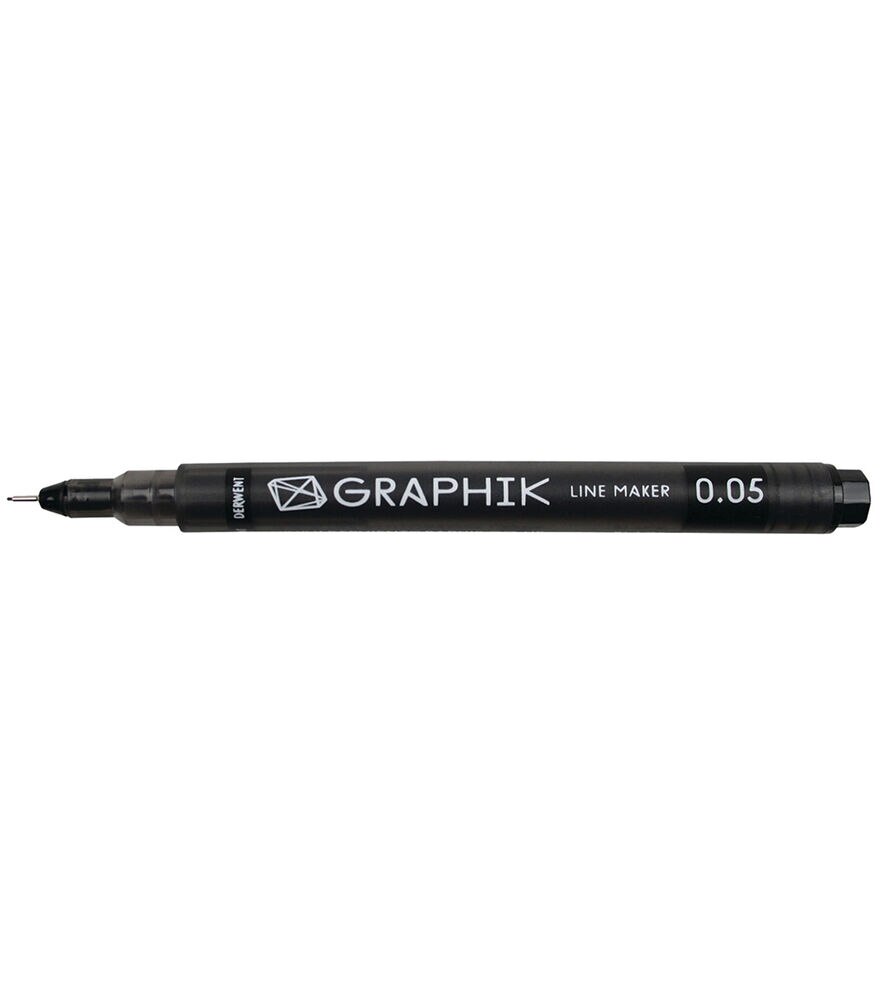 Derwent Graphik Line Maker Pen Black, .05mm, swatch