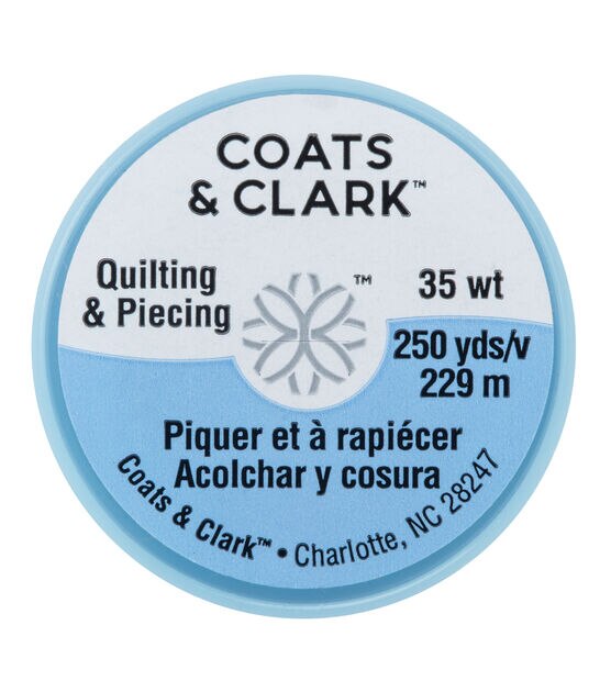Coats & Clark 250yd 35wt Covered Quilting & Piecing Cotton Thread, , hi-res, image 2
