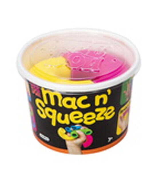 NeeDoh 4 Mac n' Cheese Squeeze Sensory Toy