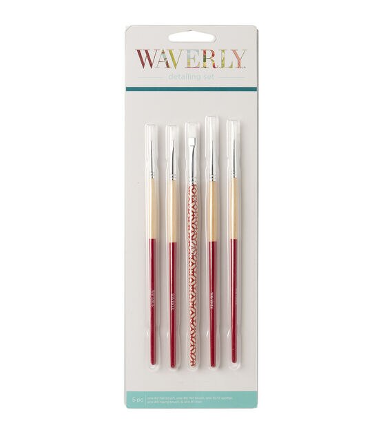 Waverly Detailing Brush Set 5pk