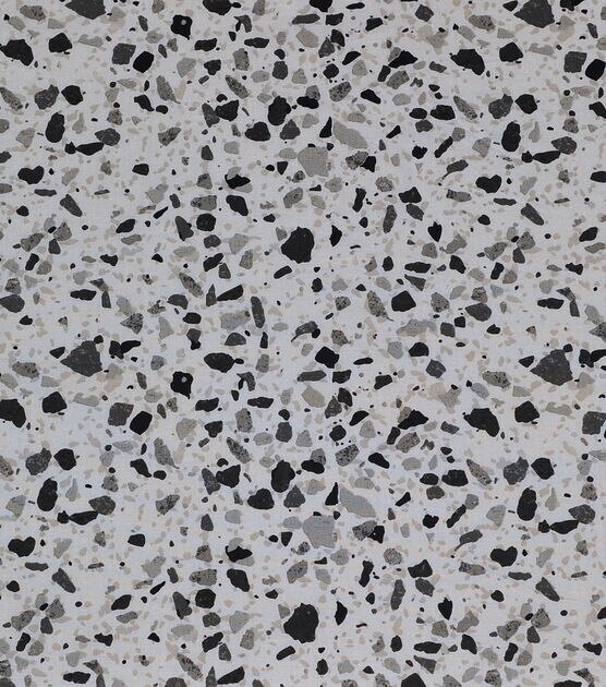 Terrazzo on White Quilt Cotton Fabric by Keepsake Calico, , hi-res, image 2