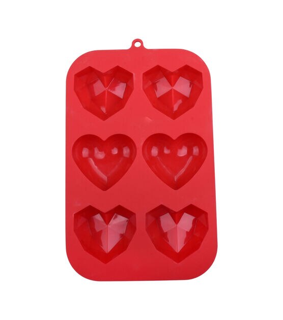 4 x 9 Valentine's Day Silicone Mini XO & Roses Candy Mold by STIR