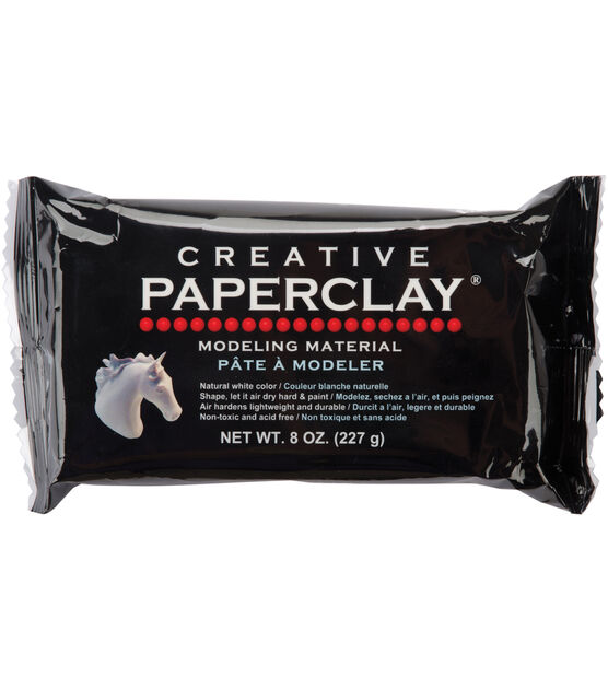 Creative Paperclay 8oz White Air Dry Modeling Clay