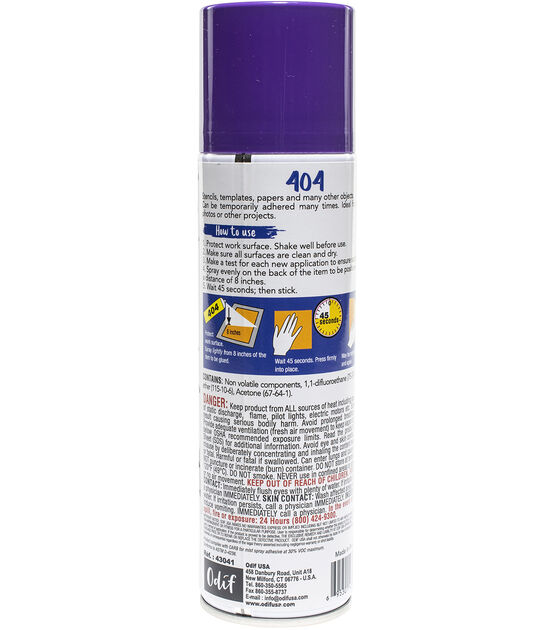 Odif Usa 404 Spray & Fix Repositionable Adhesive