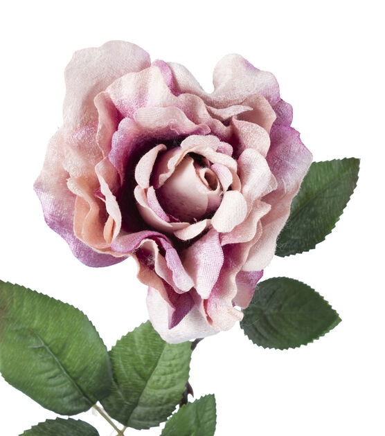 27" Mauve Velvet Rose Stem by Bloom Room, , hi-res, image 2