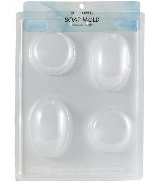 Hello Lovely Soap Making Mold Ovals