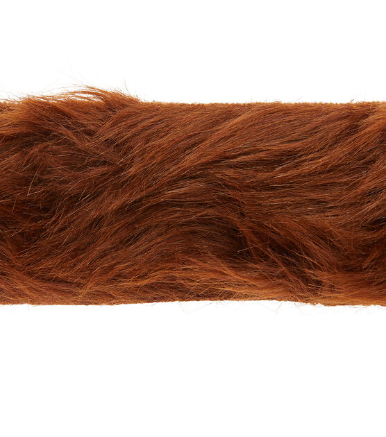 Brown Faux Fur Trim 2", , hi-res, image 3