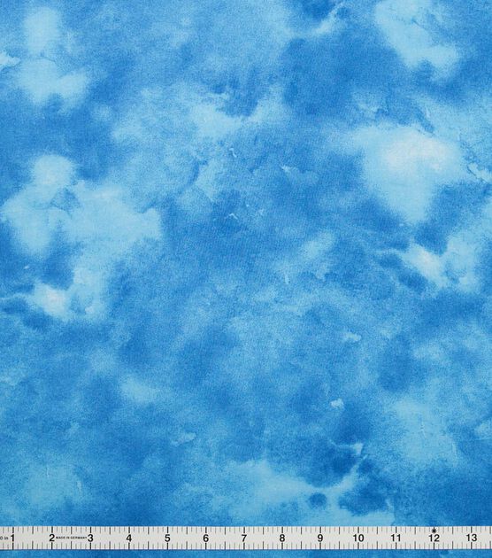 Blue Tonal Sky Quilt Cotton Fabric by Keepsake Calico