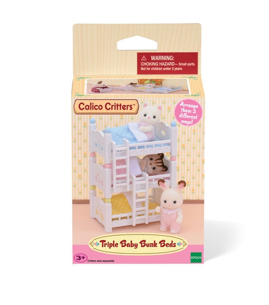 Calico Critters Triple Baby Bunk Beds, , hi-res, image 2