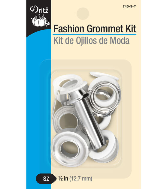 Dritz 1/2" Fashion Grommets, 1 Kit, White