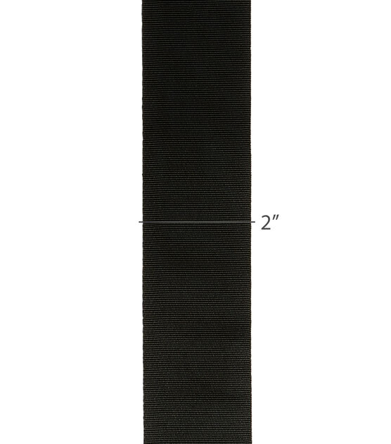 2 Inch Elastic, 2 Inch 5 Cm Striped Elastic Webbing, Black, White
