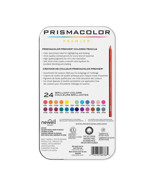 Prismacolor Premier Colored Pencils - Set 24