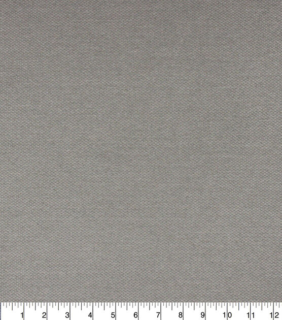 Richloom Hubbub Cement Upholstery Solid Chenille Fabric, , hi-res, image 2