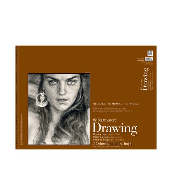  Strathmore 300 Series Drawing Pad, 18x24 Wire Bound, 25  Sheets : Arts, Crafts & Sewing
