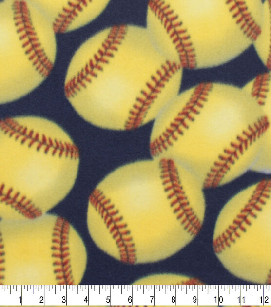 Blizzard Fleece Fabric Softball