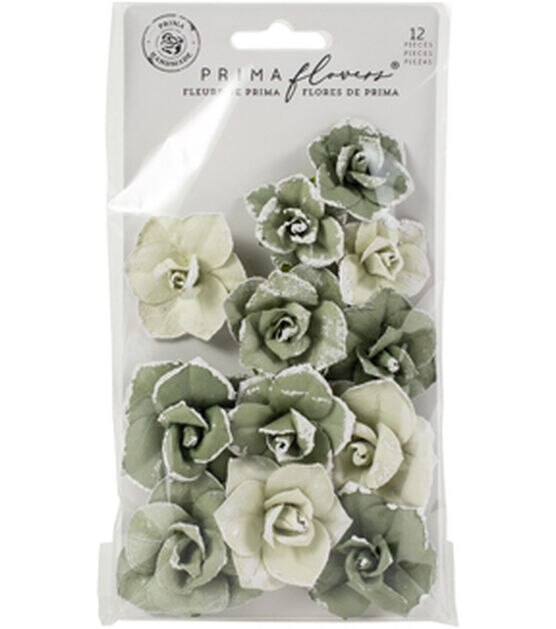 Prima Marketing Mulberry Paper Flowers Courage Diamond