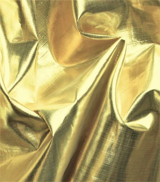 Metallics Shiny Lame Fabric 58-Gold