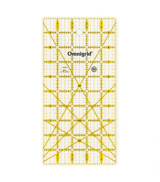 Omnigrid Rectangle Ruler, 5" x 10"