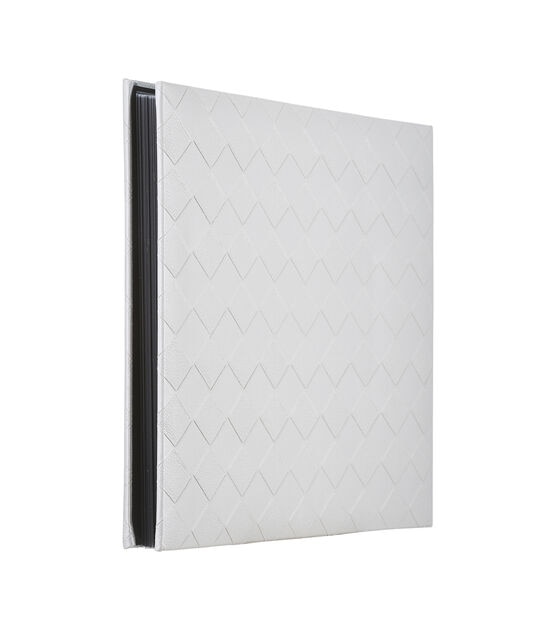 12" x 12" Pearl Gray Diamonds Scrapbook Album by Park Lane, , hi-res, image 3